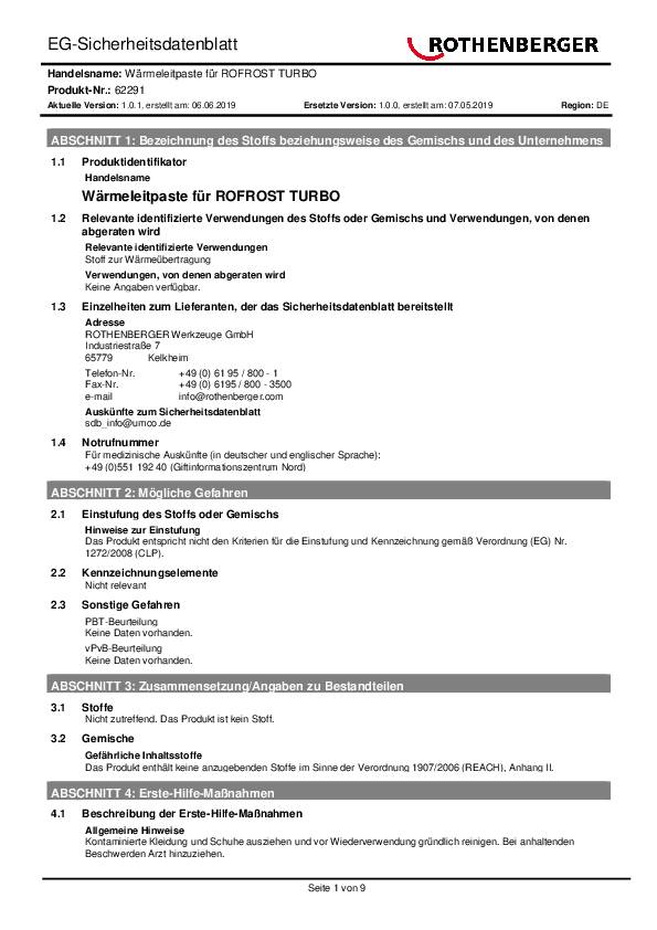 Wärmegleitpaste ROFROST® 150 ml Dose ROTHENBERGER
