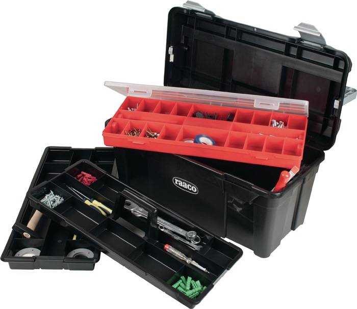 Werkzeugkoffer Toolbox 35-50 B580xT290xH285mm PP RAACO