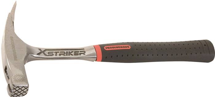 Ganzstahllatthammer 950g m.Magnet geraut 950g PEDDINGHAUS