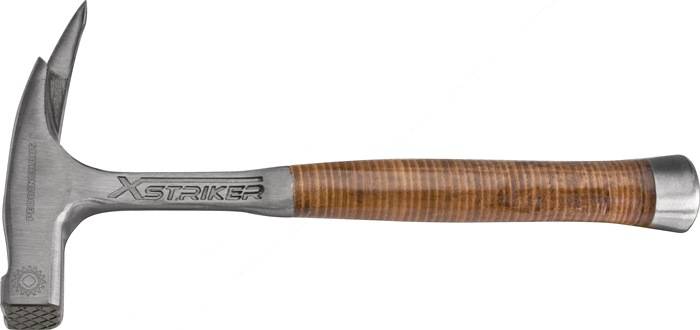 Ganzstahllatthammer 850g m.Magnet geraut 850g PEDDINGHAUS