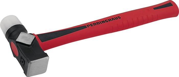 Schon- u.Schlosserhammer ULTRATEC DUO Kopf-D.32mm hart/weich Nyl.PEDDINGHAUS