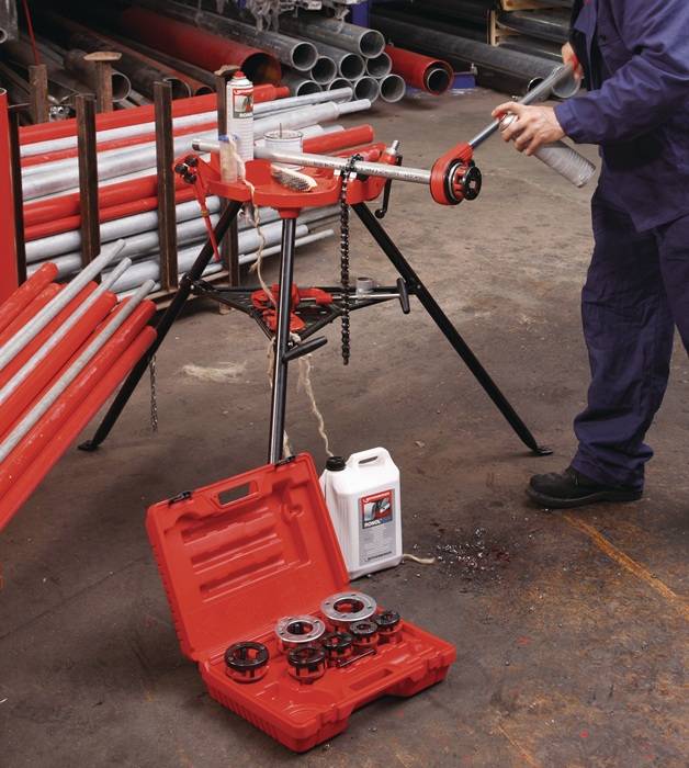 Schneidkluppenset SUPER CUT 1/2,3/4,1 Zoll ROTHENBERGER