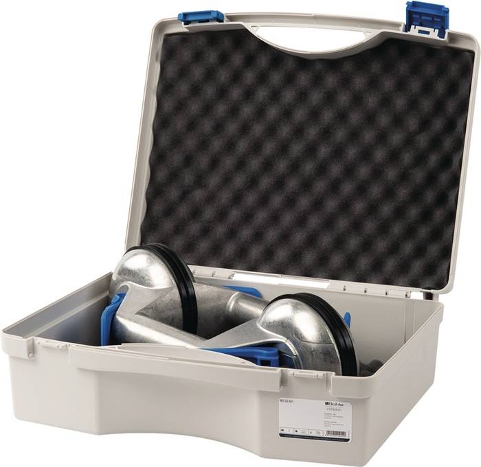 Saugheber-Set Trgf.60kg Kopf-D.120mm 3 Köpfe Alu.2 St./Set VERIBOR