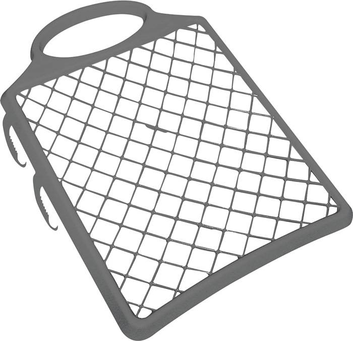 Farbgitter ERGOLINE L320xB280mm PP grau m.Griff u.Eimerhaken