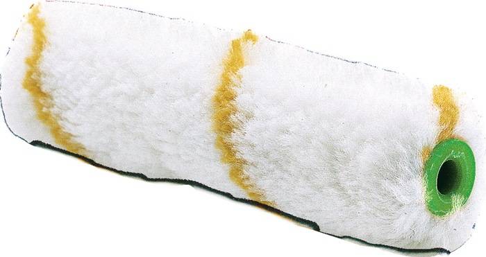 Kleinflächenwalze Gelbfaden B.100mm Florhöhe 12mm Kern-D.15mm 10 St./Packung