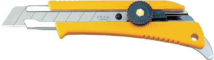 Cuttermesser Klingen-B.18mm L.165mm m.Feststellrädchen OLFA
