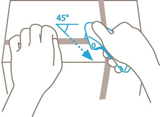 Sicherheitsmesser SECUPRO MERAK L.128mm B.18mm H.50mm Schnitt-T.9mm MARTOR