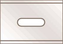 Industrieklinge Nr.92 L.26mm B.18,5mm S.0,4mm 10 Stück/Spender MARTOR