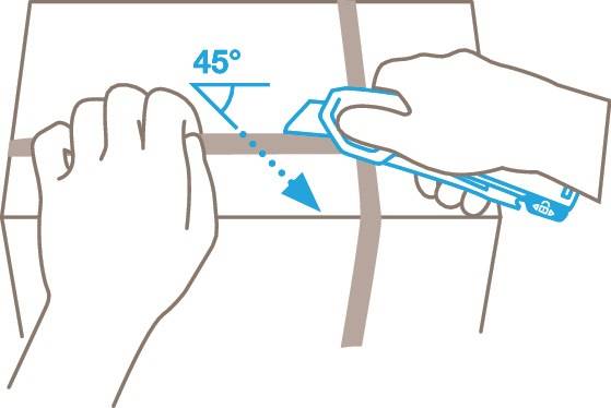 Sicherheitsmesser SECUPRO 625 L.154mm B.22mm H.67mm Schnitt-T.21mm MARTOR