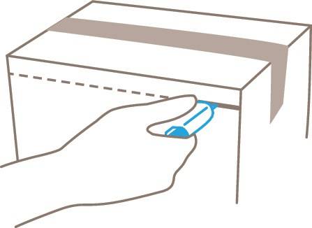 Sicherheitsmesser SECUPRO 625 L.154mm B.22mm H.67mm Schnitt-T.21mm MARTOR