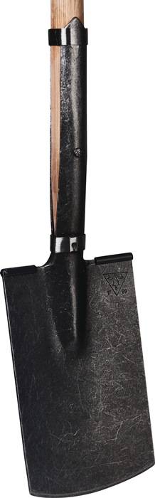 Rodespaten Blattmaß 285x180mm Gr.2 m.Knopf-Stiel Stiel-L.1100mm 2700g KRUMPHOLZ