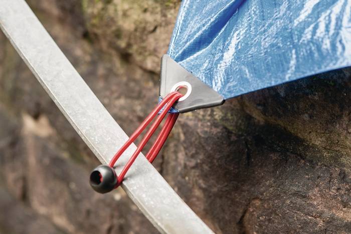 Planenspanner D.0,4cm 4 St./Set Gum.L.270mm