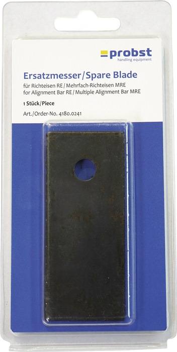 Ersatzmesser f.Richteisen RE 4000 818 713 Blisterverpackung PROBST