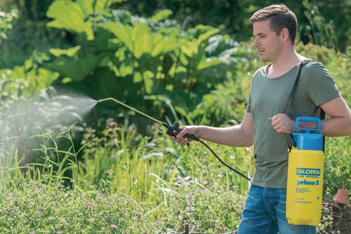 Drucksprühgerät Prima 5 Füllinhalt 5l 3bar Perbunan (NBR) G.1,42kg GLORIA