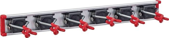 Geräteh.Set mini L.0,5m Halter6 Alu./Ku.