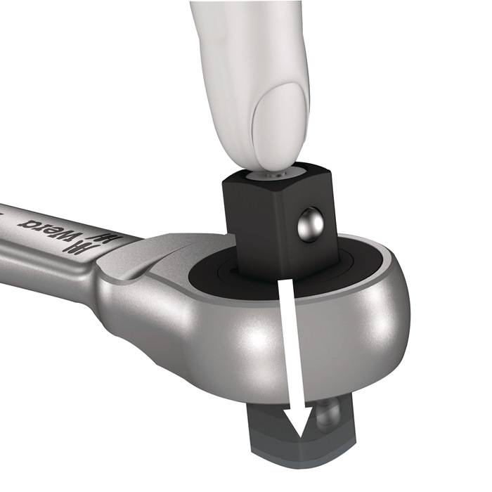 Steckschlüsselsatz Zyklop Metal 29-tlg.3/8 Zoll SW 8-19mm Z.72 6KT WERA