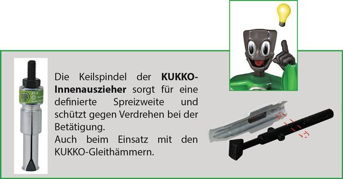 Innenauszieher 21-02 f.Bohrungen D.10-14mm KUKKO