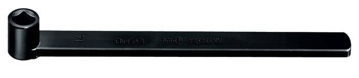 Vierkantsteckschlüssel DIN 248 Gr.10mm L.195mm AMF