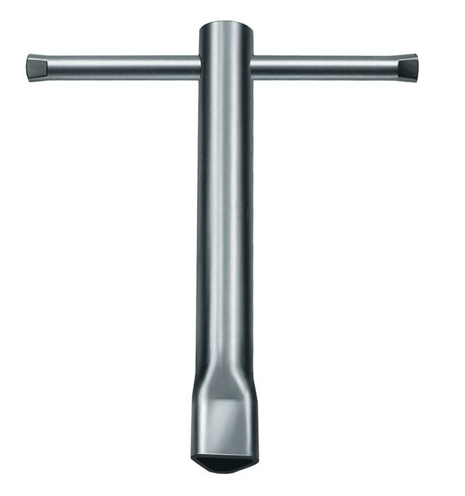 Dreikant-Steckschlüssel DIN 22417 A Gr.M10 L.140mm verz.AMF