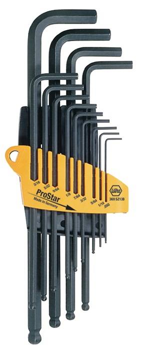Winkelschraubendrehersatz 369 SZ13B 13-tlg.ProStar-Halter SW 0,05-3/8 Zoll