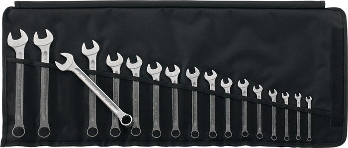 Ringmaulschlüsselsatz 13/17 17-tlg.SW 6-22mm Form A CR-A-STA STAHLWILLE