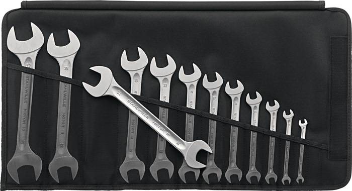 Doppelmaulschlüsselsatz 10/12 12-tlg.SW6-32mm CR-A-STA verchr.STAHLWILLE