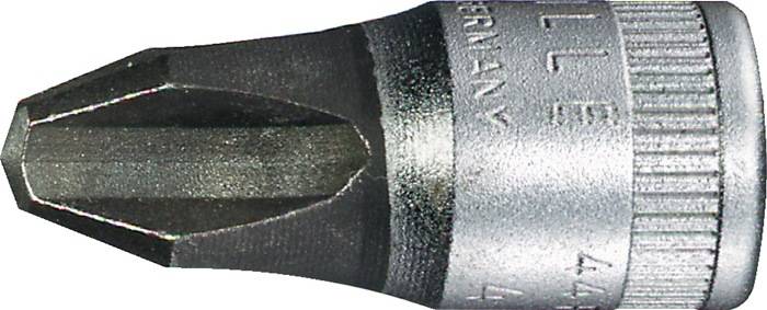 Steckschlüsseleinsatz 44 P 1/4 Zoll PH PH 1 L.28mm STAHLWILLE