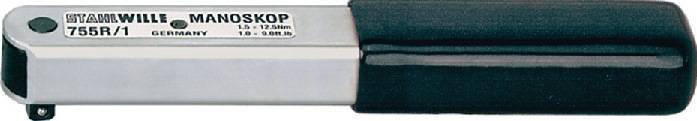 Drehmomentschlüssel MANOSKOP® 755R/1 1/4 Zoll 1,5-12,5 Nm STAHLWILLE