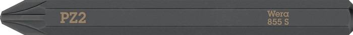 Bit 855 S PZ 2x70mm 1/4 Zoll 855 S PZ 2x70mm L.70mm WERA