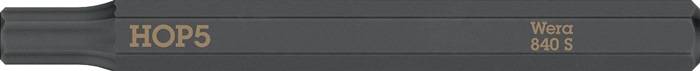 Bit 840 S Hex-Plus 5,0x70mm 1/4 Zoll Hex-Plus 5,0x70mm L.70mm WERA
