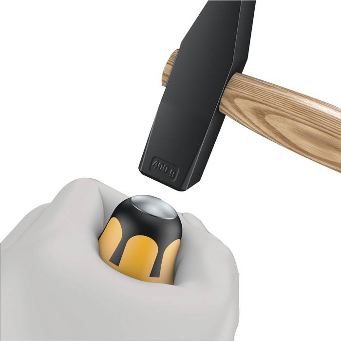 Schraubendrehersatz 932/918/6 6-tlg.Schlitz/PZD 2K-Griff 6-Kant-Klinge/Ansatz