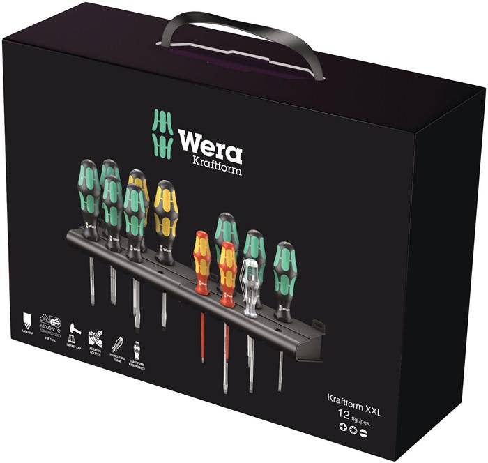 Schraubendrehersatz Kraftform XXL 12-tlg.Schitz/PH/PZD Kraftformgriff WERA