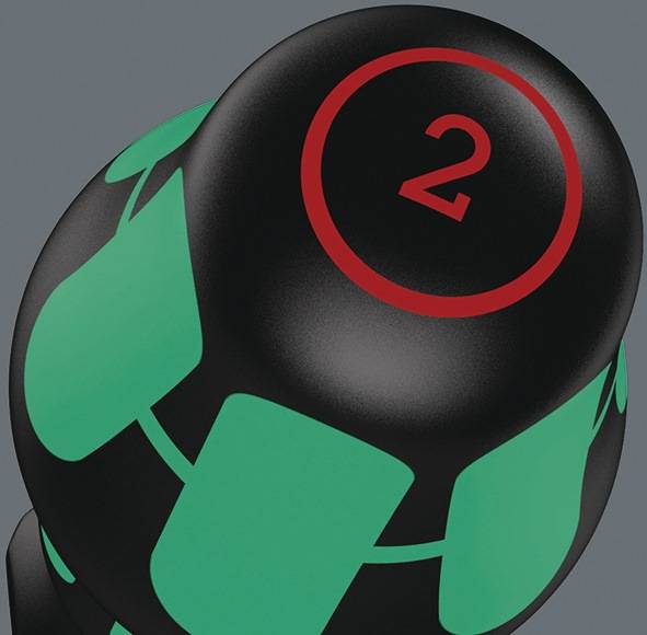 Schraubendrehersatz Kraftform Big Pk.300 14-tlg.Schlitz/PH/PZD/TX 2K Rundkl.