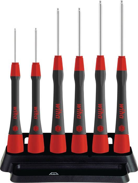 Feinmechanikerschraubendrehersatz 264 PK 601 6-tlg.6-KT.m.Kugelk.WIHA