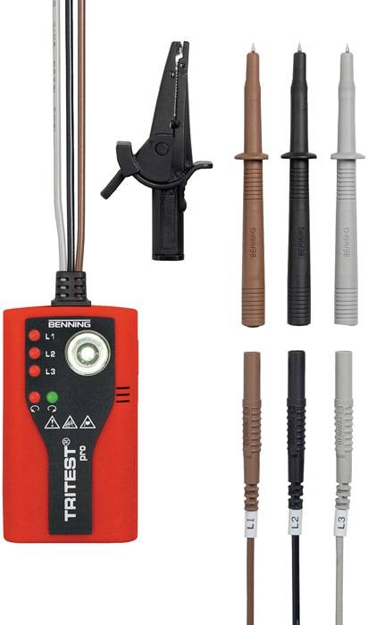 Drehfeldrichtungsanzeiger TRITEST® p.400-500 V AC BENNING