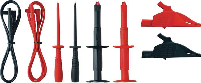 Messleitungssatz TA 3 044126 8-tlg.Messspitzen-Ø 4mm L.1000mm BENNING