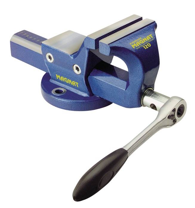 Parallelschraubstock Magnat Backen-B.140mm Spann-W.200mm geschm.DURLACH