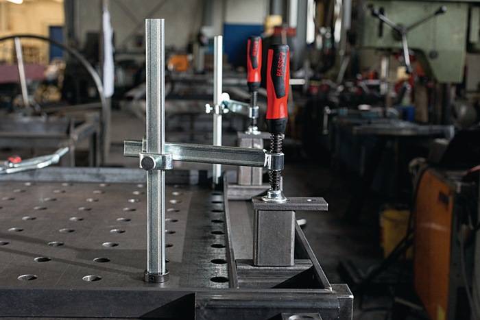 Spannelement TWV m.variabler A.max.200mm f.Bohrungs-D.16mm BESSEY