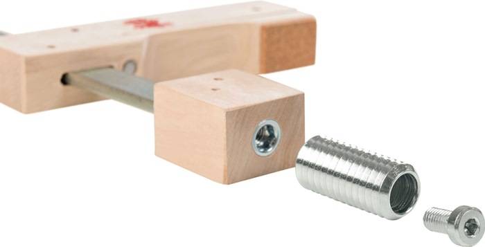 Adapter Basic Mini Spann-W.150mm A.110mm f.Bohr.20mm+Profilschiene KLEMMSIA