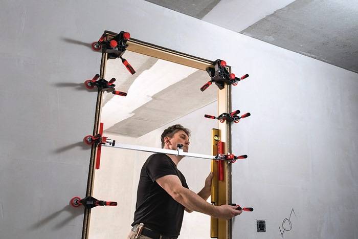 Türfutterspanner Spannber.565-1010mm 6 St./Tasche BESSEY