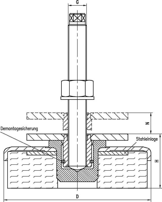 Maschinenschuh Gr. 1 ALBRECHT
