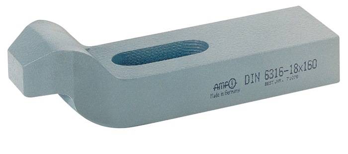 Spanneisen DIN 6316 f.T-Nut 10mm L.100mm AMF