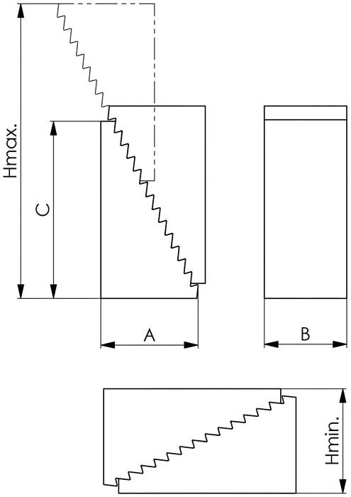 Spannunterlage Nr.6500E Gr.1 universell einsetzbar AMF