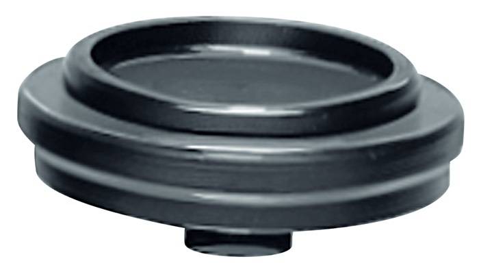 Schraubbockaufsatz Nr.6442 Einsteckzapfen-D.12mm Zentrierplatte AD 45mm AMF