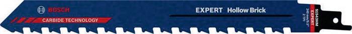 Säbelsägeblatt Expert Hollow Brick L.240mm B.23mm TPI 2 12,7mm 1 St./Karte