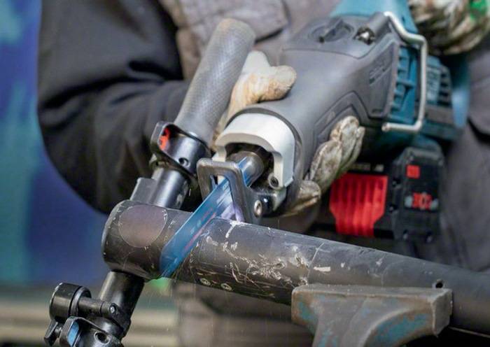 Säbelsägeblatt Med.Thick Metal L.225mm B.25mm TPI 10 2,5mm 10 St./Karte