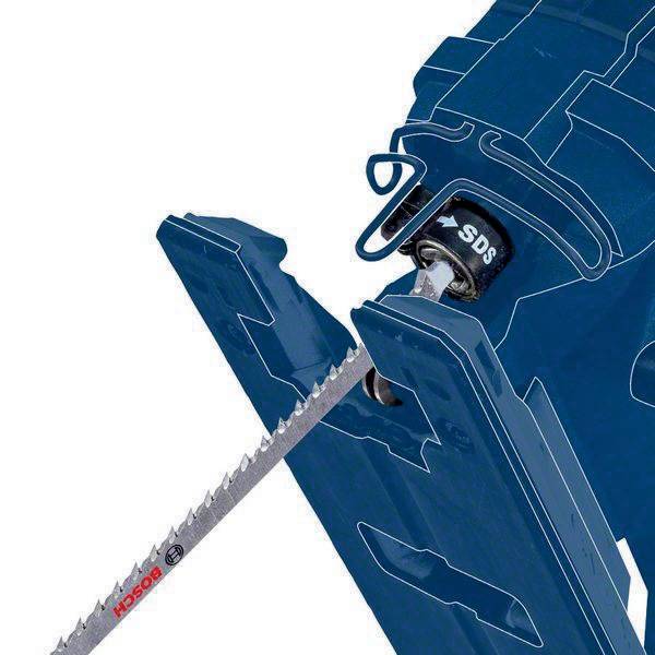 Stichsägeblatt Plastic Composites T301CHM Gesamt-L.117mm Zahnt.3,3mm 3 St./Karte