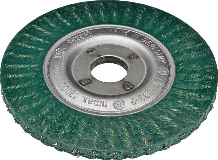 Rundbürste D.125mm Drahtstärke 0,50mm STA 6mm
