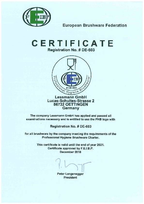 Kehlnahtbürste L.290mm 0,35mm VA-Stahldraht gewellt 3-reihig LESSMANN