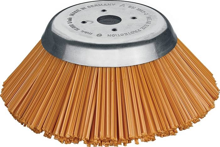 Kegelbürste HFB D.160mm Bohr.20,0mm PES 10mm 10000min-¹ LESSMANN